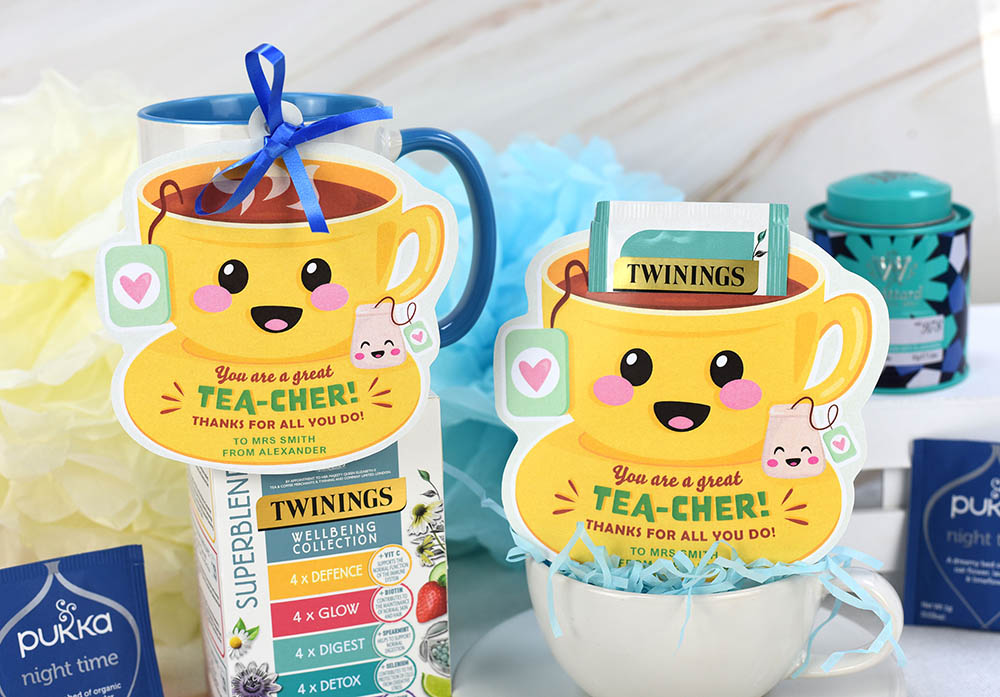 teacher appreciation tea gift tag
